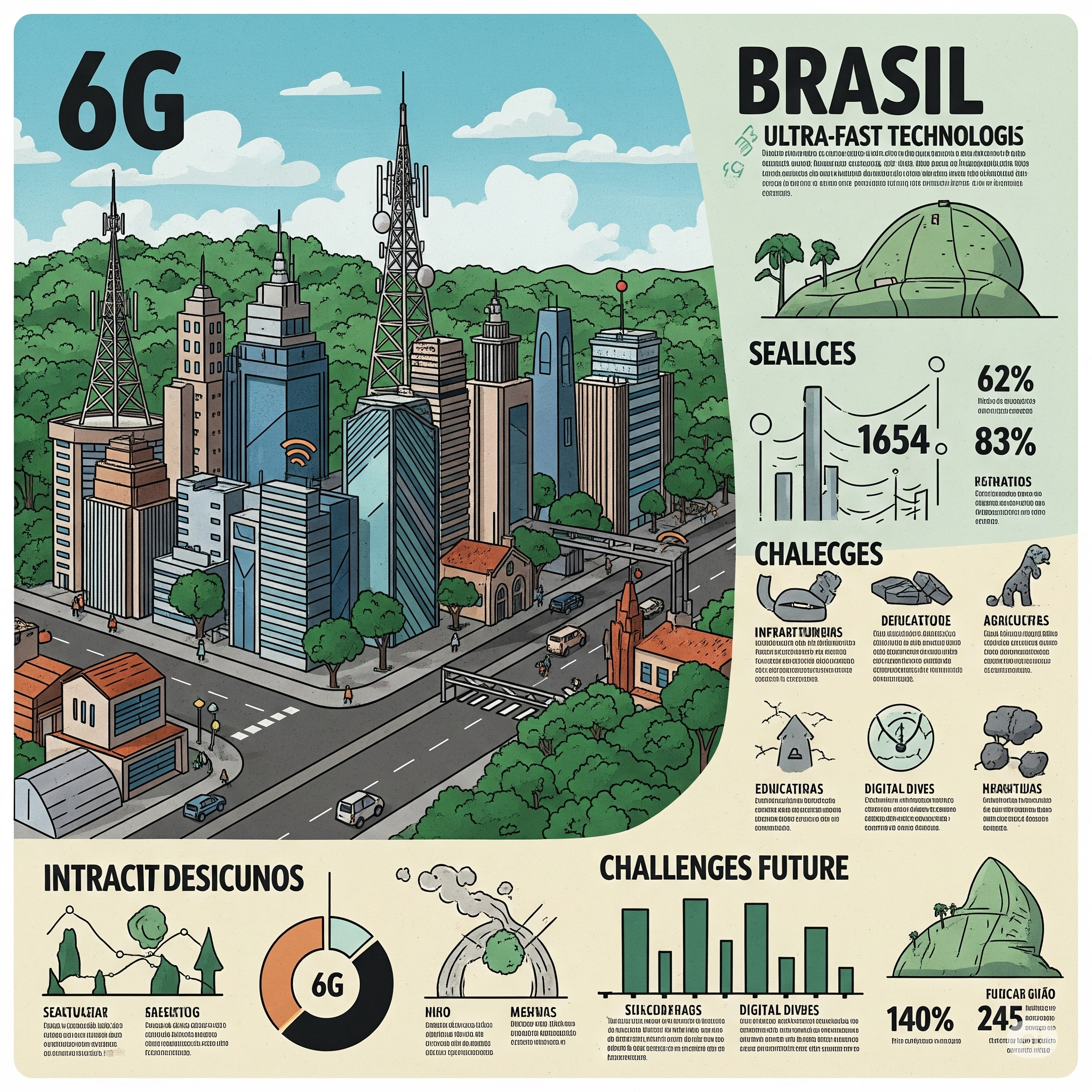 6G no Brasil: impacto, desafios e o futuro da conectividade ultra‑rápida